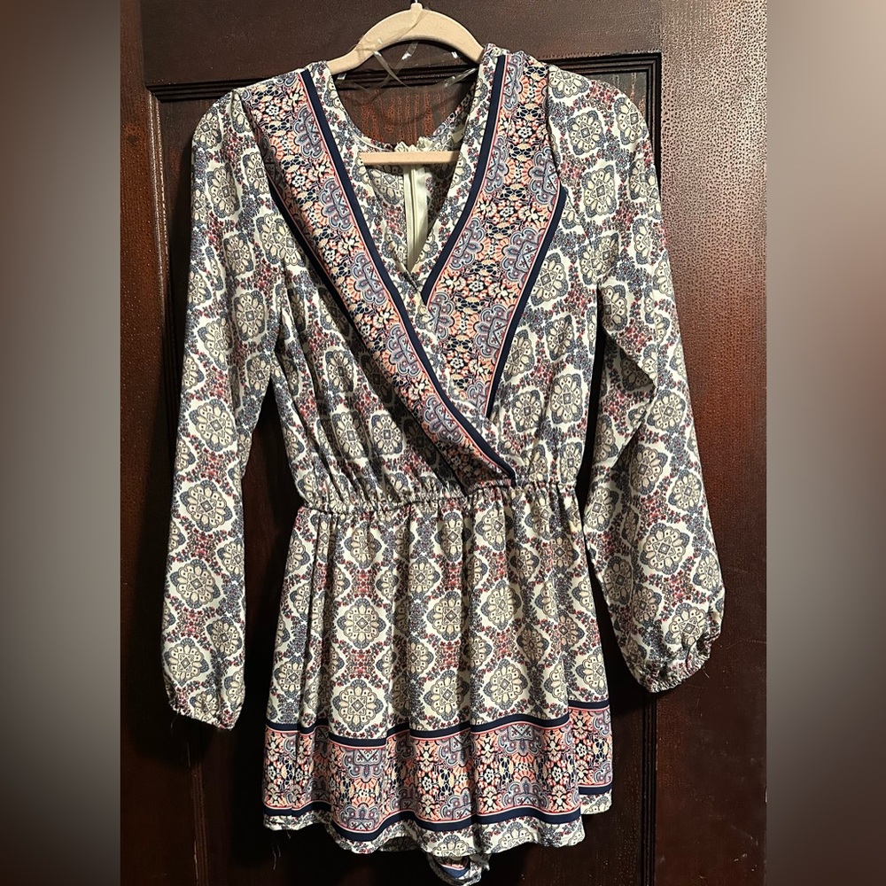 Miami Floral Romper Size Medium
